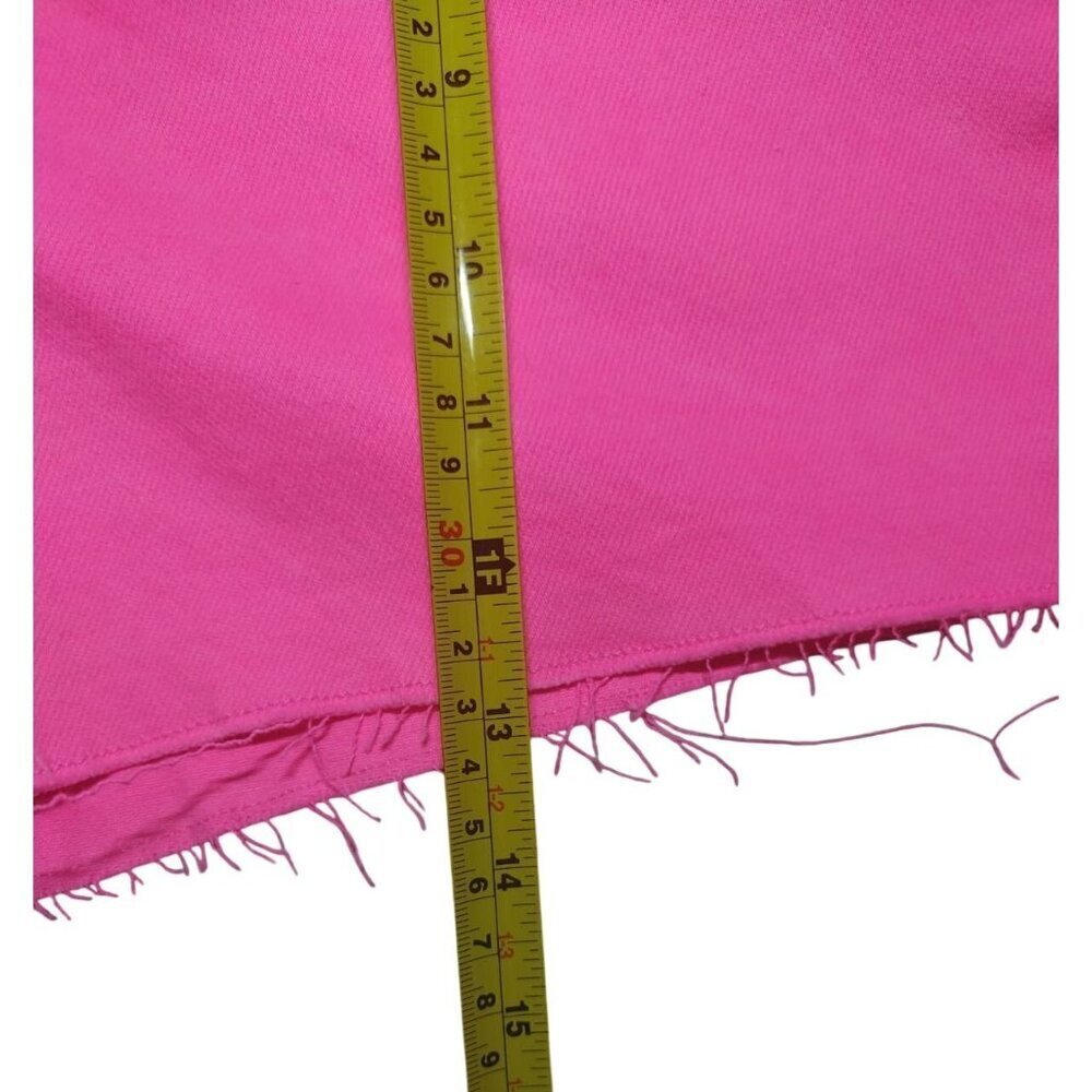 Cat & Jack Girls' Pink Stretch Denim Shorts XXLG/16/18 NWT. - Picture 9 of 9